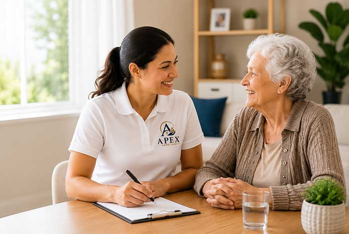 Book an appointment with Apex Aged Care Services